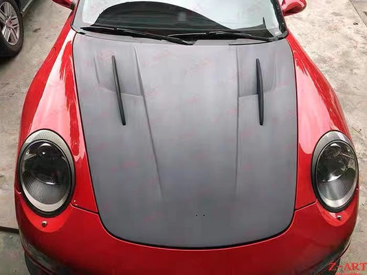 Nowy produkt Kapucha z włókna węglowego dla Porsche 911 997 911 997 Węglowy silnik w modzie GT3