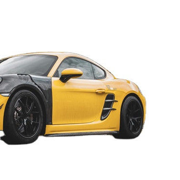 Nowy produkt dla Porsche Cayman Włókno węglowe Tuyere 718 Boxster Włókno węglowe