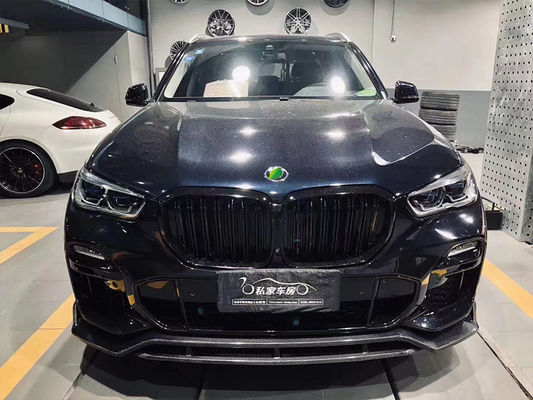 Gorąca sprzedaż X5 G05 Węglowodanowy zestaw nadwozia Forbmw X5 Węglowodanowy przedni łopatka tylny dyfuzor spoiler boczna spódnica