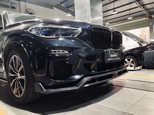 Gorąca sprzedaż X5 G05 Węglowodanowy zestaw nadwozia Forbmw X5 Węglowodanowy przedni łopatka tylny dyfuzor spoiler boczna spódnica