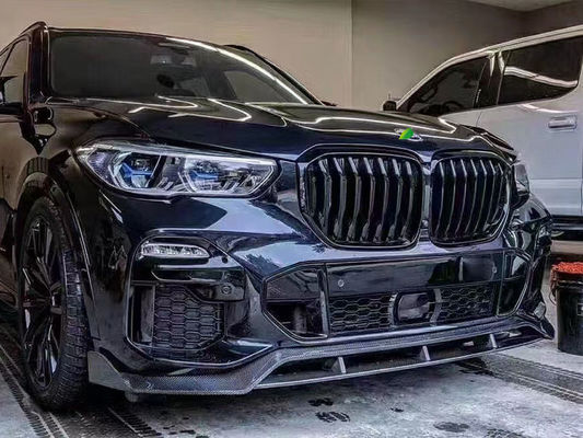 Gorąca sprzedaż X5 G05 Węglowodanowy zestaw nadwozia Forbmw X5 Węglowodanowy przedni łopatka tylny dyfuzor spoiler boczna spódnica