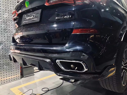 Gorąca sprzedaż X5 G05 Węglowodanowy zestaw nadwozia Forbmw X5 Węglowodanowy przedni łopatka tylny dyfuzor spoiler boczna spódnica