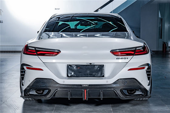 Gorąca sprzedaż G14 G15 G16 840i 850i Carbon Fiber Body Kit Forbmw 8 Series Front Shovel Rear Diffuser Spoiler