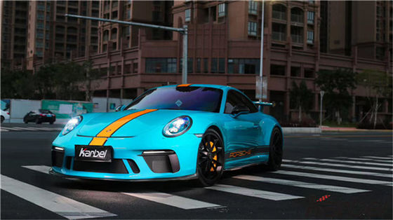 Zestaw nadwozia z włókna węglowego dla Porsche 911 991.2 GT3 911 GT3 Zestaw nadwozia z włókna węglowego przednia łopatka tylna dyfuzor boczny spódnica