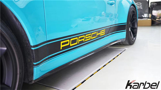 Zestaw nadwozia z włókna węglowego dla Porsche 911 991.2 GT3 911 GT3 Zestaw nadwozia z włókna węglowego przednia łopatka tylna dyfuzor boczny spódnica