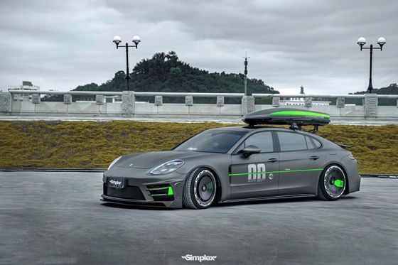 Dla Porsche Palamela 971 Body Kit 971 Modernizowany styl ATR przedni i tylni zderzak bok spódniczka Body Kit
