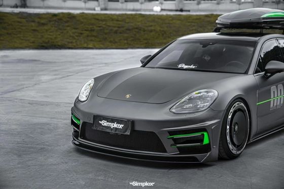 Dla Porsche Palamela 971 Body Kit 971 Modernizowany styl ATR przedni i tylni zderzak bok spódniczka Body Kit