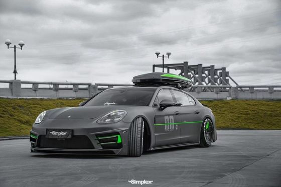 Dla Porsche Palamela 971 Body Kit 971 Modernizowany styl ATR przedni i tylni zderzak bok spódniczka Body Kit