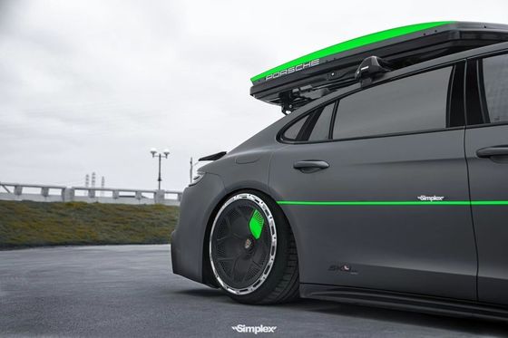 Dla Porsche Palamela 971 Body Kit 971 Modernizowany styl ATR przedni i tylni zderzak bok spódniczka Body Kit