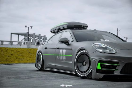 Dla Porsche Palamela 971 Body Kit 971 Modernizowany styl ATR przedni i tylni zderzak bok spódniczka Body Kit