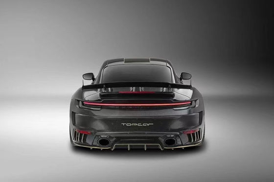 Części samochodowe dla Porsche 911 992 Body Kit Suchy materiał z włókien węglowych 911 992 Modernizowany TOPCAR Style Body Kit Spoiler