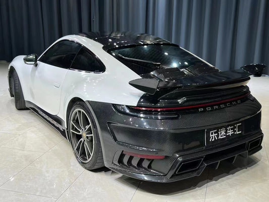 Części samochodowe dla Porsche 911 992 Body Kit Suchy materiał z włókien węglowych 911 992 Modernizowany TOPCAR Style Body Kit Spoiler