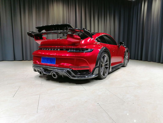 Części samochodowe do Porsche 911 992 Body Kit 911 992 Turbo Upgraded Techart Style Front and Rear Bumper Cover