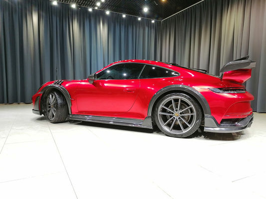 Części samochodowe do Porsche 911 992 Body Kit 911 992 Turbo Upgraded Techart Style Front and Rear Bumper Cover