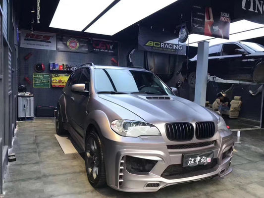 Dla BMW E70 E71 X5 Body Kit FPR Materiał X5 E70 E71 Modernizacja PD Style Przednie i tylne zderzaki szerokie nadwozie