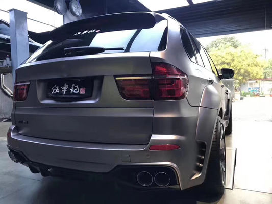 Dla BMW E70 E71 X5 Body Kit FPR Materiał X5 E70 E71 Modernizacja PD Style Przednie i tylne zderzaki szerokie nadwozie