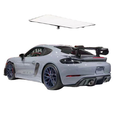 Części samochodowe dla Porsche 718 981 987 Spoiler z włókna węglowego 718 981 987 Zmodernizowany GT4RS Style Tail Spoiler