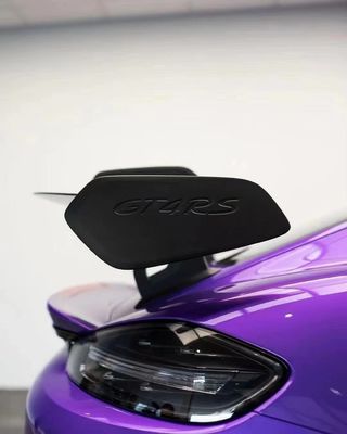 Części samochodowe dla Porsche 718 981 987 Spoiler z włókna węglowego 718 981 987 Zmodernizowany GT4RS Style Tail Spoiler