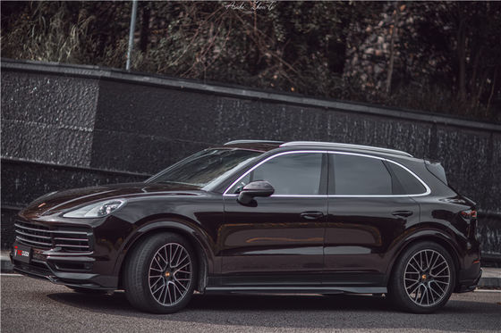 Części samochodowe do Porsche Cayenne Fiber Body Kit Cayenne Carbon Fiber Front Spreader Spoiler