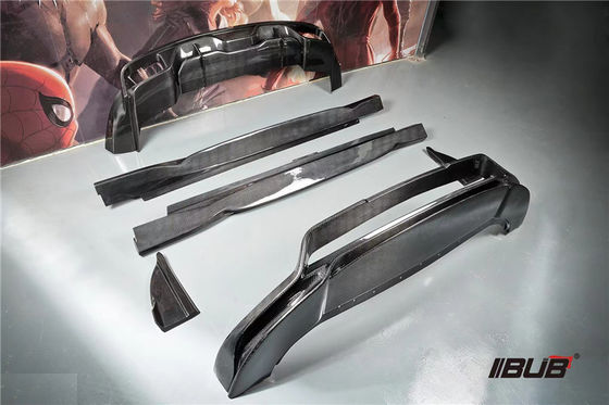 Części samochodowe do Porsche Cayenne Fiber Body Kit Cayenne Carbon Fiber Front Spreader Spoiler