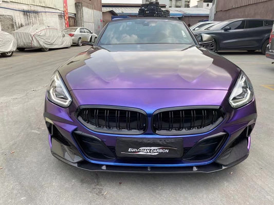 Zestaw nadwozia z włókna węglowego dla BMW Z4 G29 Z4 G29 Zmodernizowany styl TRD przednia łopata dyfuzor spoiler nadwozia