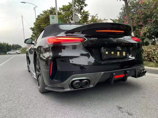 Zestaw nadwozia z włókna węglowego dla BMW Z4 G29 Z4 G29 Zmodernizowany styl TRD przednia łopata dyfuzor spoiler nadwozia