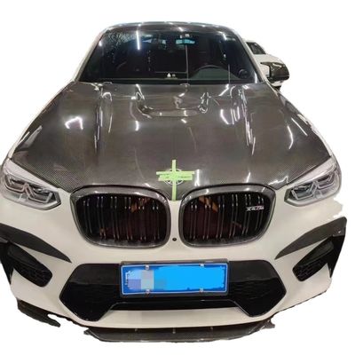 Do BMW X3M X4M F97 F98 Okładka maszynowa z włókien węglowych Materiał suchy z włókien węglowych X3M X4M Okładka maszynowa z włókien węglowych