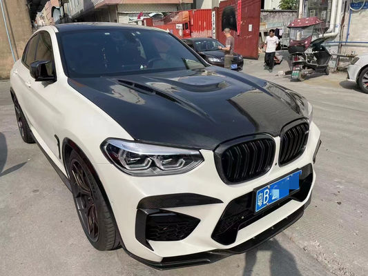 Do BMW X3M X4M F97 F98 Okładka maszynowa z włókien węglowych Materiał suchy z włókien węglowych X3M X4M Okładka maszynowa z włókien węglowych