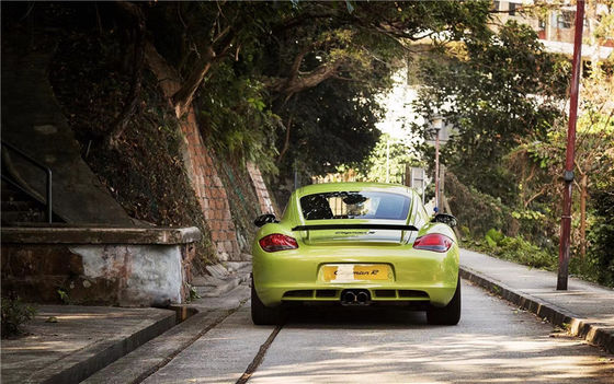 Części samochodowe dla Porsche 987 Spoiler z włókna węglowego 987 Zmodernizowany Cayman R Style Tail Spoiler 987 Body Kit