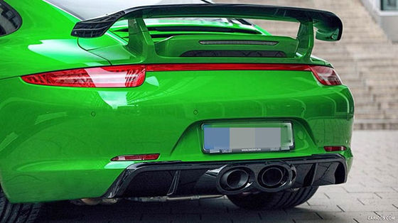 Części samochodowe dla Porsche 911 991.1 Spoiler 911 991.1 Uaktualniony Techart Style Spoiler z włókna węglowego