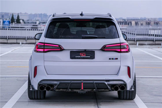 Zestaw części samochodowych z włókna węglowego do BMW X5M X5M Zestaw z włókna węglowego do maszyny X5M przednia łopata dyfuzor spoiler X5M szeroka maszyna