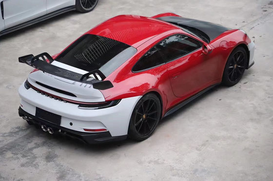 Zestaw nadwozia z materiału plastikowego PP dla Porsche911 992 992 Modernizowany styl GT3 przedni i tylni zderzak bielizna boczna spoiler kapelusz nadwozia