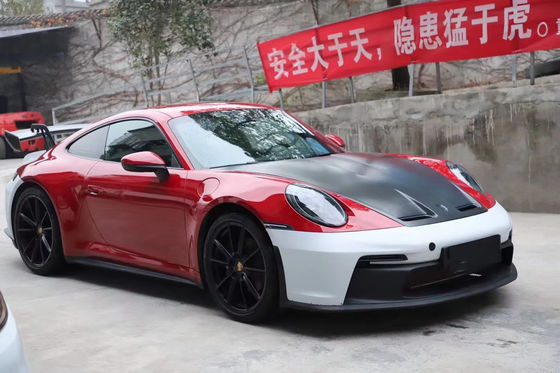 Zestaw nadwozia z materiału plastikowego PP dla Porsche911 992 992 Modernizowany styl GT3 przedni i tylni zderzak bielizna boczna spoiler kapelusz nadwozia