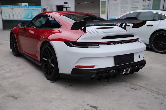 Zestaw nadwozia z materiału plastikowego PP dla Porsche911 992 992 Modernizowany styl GT3 przedni i tylni zderzak bielizna boczna spoiler kapelusz nadwozia