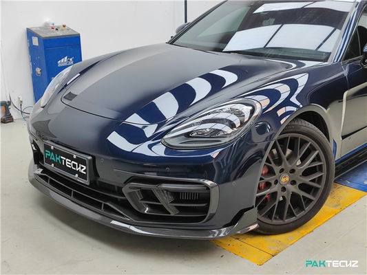 Dla Porsche Palamela 971 Zestaw nadwozia z włókna węglowego Paramela 971 Zestaw nadwozia z włókna węglowego przedni dyfuzor warg spoiler boczny spódnica