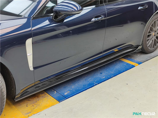 Dla Porsche Palamela 971 Zestaw nadwozia z włókna węglowego Paramela 971 Zestaw nadwozia z włókna węglowego przedni dyfuzor warg spoiler boczny spódnica
