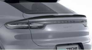 Do Porsche Cayenne Włókno węglowe Body Kit Cayenne Włókno węglowe przedni dyfuzor wargi spoiler górne skrzydło kaptur suknia boczna
