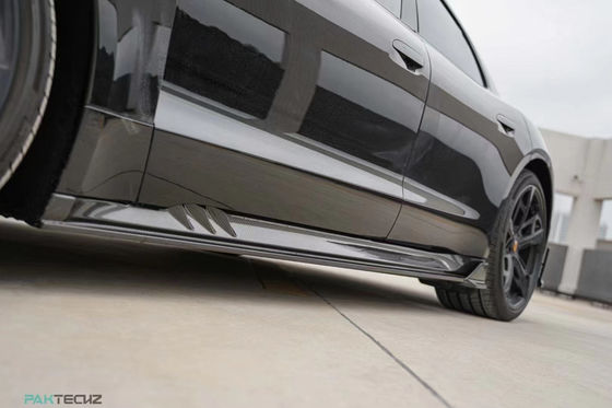 Suchy zestaw nadwozia z włókien węglowych z włókien węglowych dla Porsche Taycan Taycan Upgrade PAKTECHZ Style