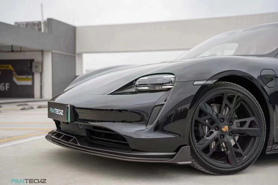 Suchy zestaw nadwozia z włókien węglowych z włókien węglowych dla Porsche Taycan Taycan Upgrade PAKTECHZ Style