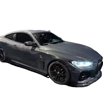 Zestaw nadwozia z włókien węglowych dla BMW serii 4 G22 G22 Węglowy przedni łopatka dyfuzor spoiler boczny spódnica suchy zestaw nadwozia z włókien węglowych