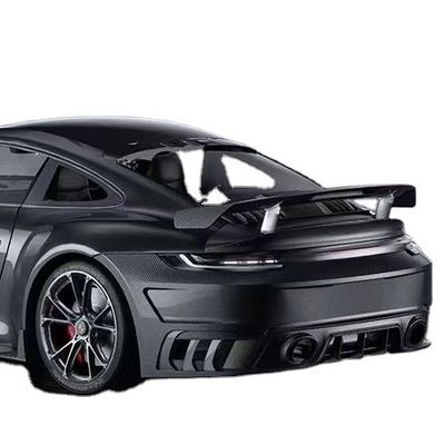 Dla Porsche 992 Turbo Włókno węglowe Spoiler 992 Turbo Ugrade Paktechz Style Włókno węglowe