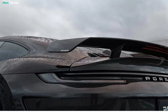 Dla Porsche 992 Turbo Włókno węglowe Spoiler 992 Turbo Ugrade Paktechz Style Włókno węglowe