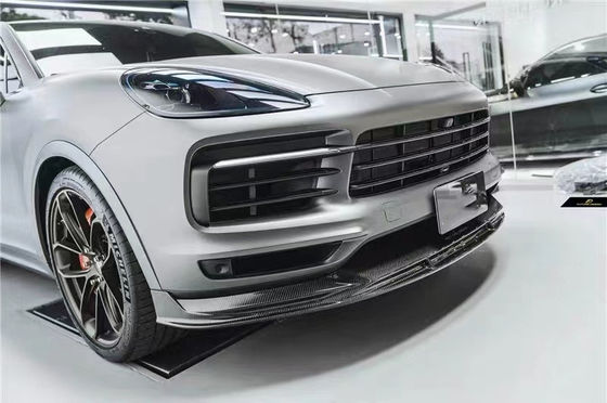 Do Porsche Cayenne Coupe Carbon Fiber Body Kit Cayenne Coupe Upgraded FD-style Carbon Fiber Front Lip Diffuser Body Kit