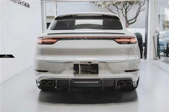 Do Porsche Cayenne Coupe Carbon Fiber Body Kit Cayenne Coupe Upgraded FD-style Carbon Fiber Front Lip Diffuser Body Kit