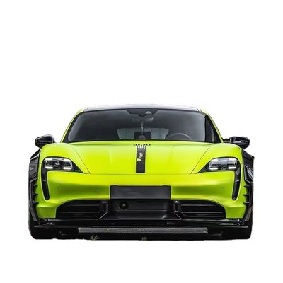 Do Porsche Taycan szerokokadłubowy zestaw Taycan Uaktualnia PD-style Węglowe włókno przednie usta Dyfuzor spoiler bok spódniczka koło łuk