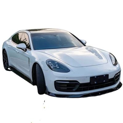 Dla Porsche Panamera, zestaw nadwozia z włókna węglowego, Panamera, z włókna węglowego, przednia dyfuzja warg spoiler, spódnica