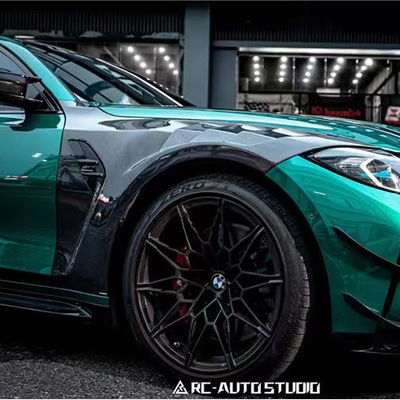 Dla BMW M3 M4 G80 G82 Fender z włókna węglowego M3 M4 G80 G82 Uaktualniony Fender z włókna węglowego AE
