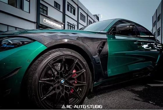 Dla BMW M3 M4 G80 G82 Fender z włókna węglowego M3 M4 G80 G82 Uaktualniony Fender z włókna węglowego AE