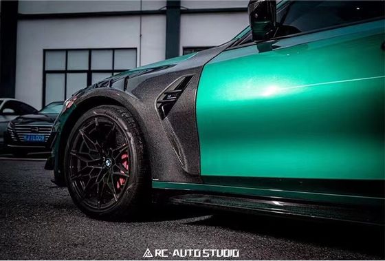 Dla BMW M3 M4 G80 G82 Fender z włókna węglowego M3 M4 G80 G82 Uaktualniony Fender z włókna węglowego AE