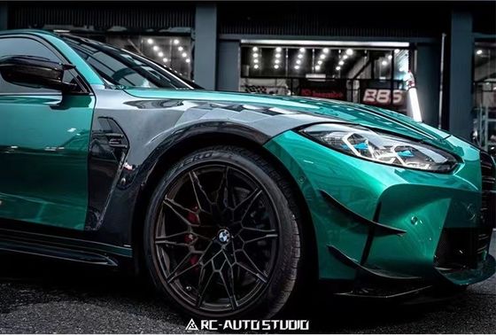 Dla BMW M3 M4 G80 G82 Fender z włókna węglowego M3 M4 G80 G82 Uaktualniony Fender z włókna węglowego AE